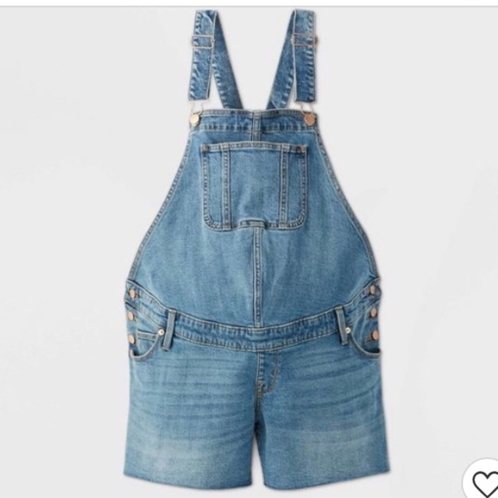 Isabel Maternity by Ingrid & Isabel Blue Jean Shorts